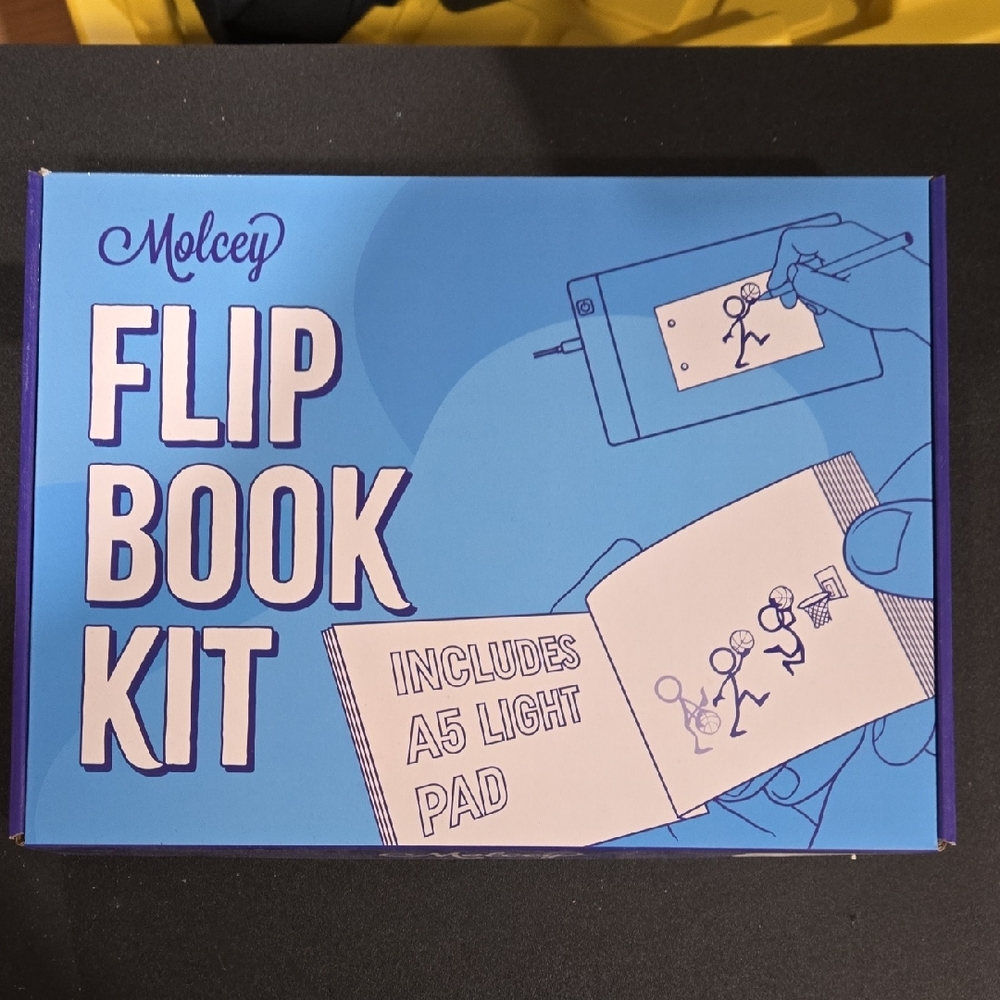 Blue Flip Book Kit with A5 Light Pad